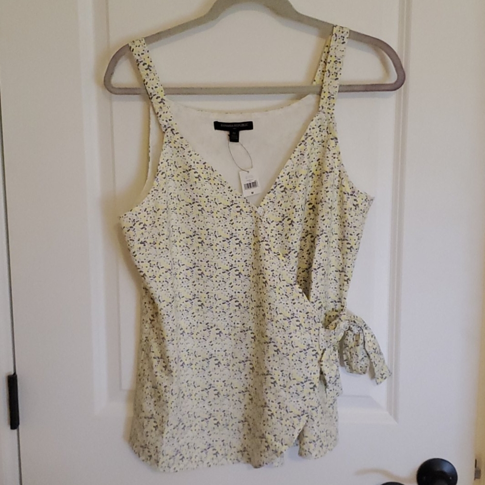 Cute summer wrap tank top